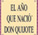 Libros: El a�o que naci� don Quijote